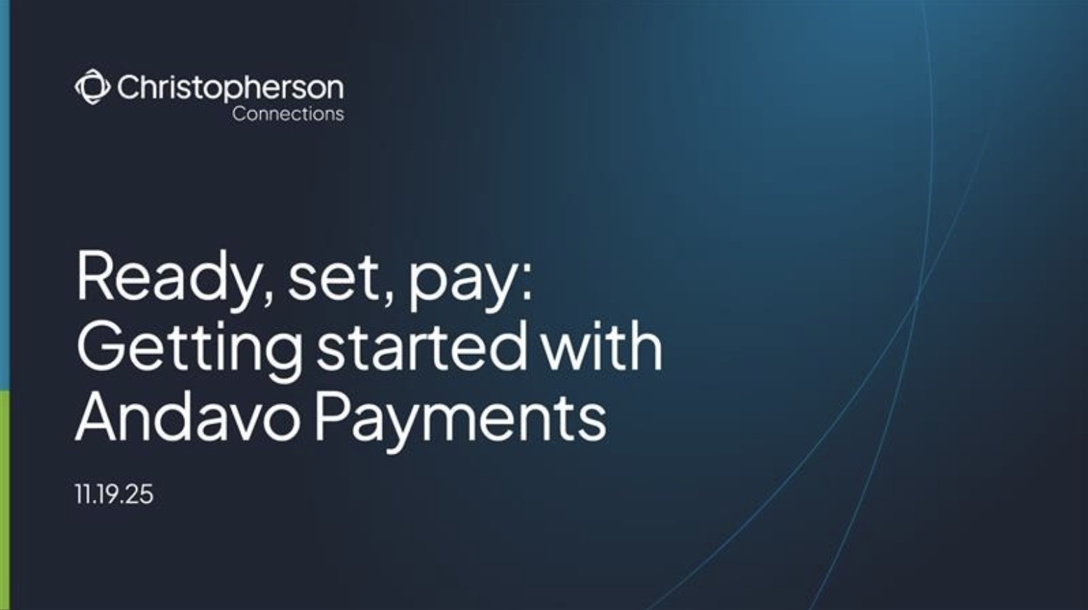 November 2025 Webinar Title Slide